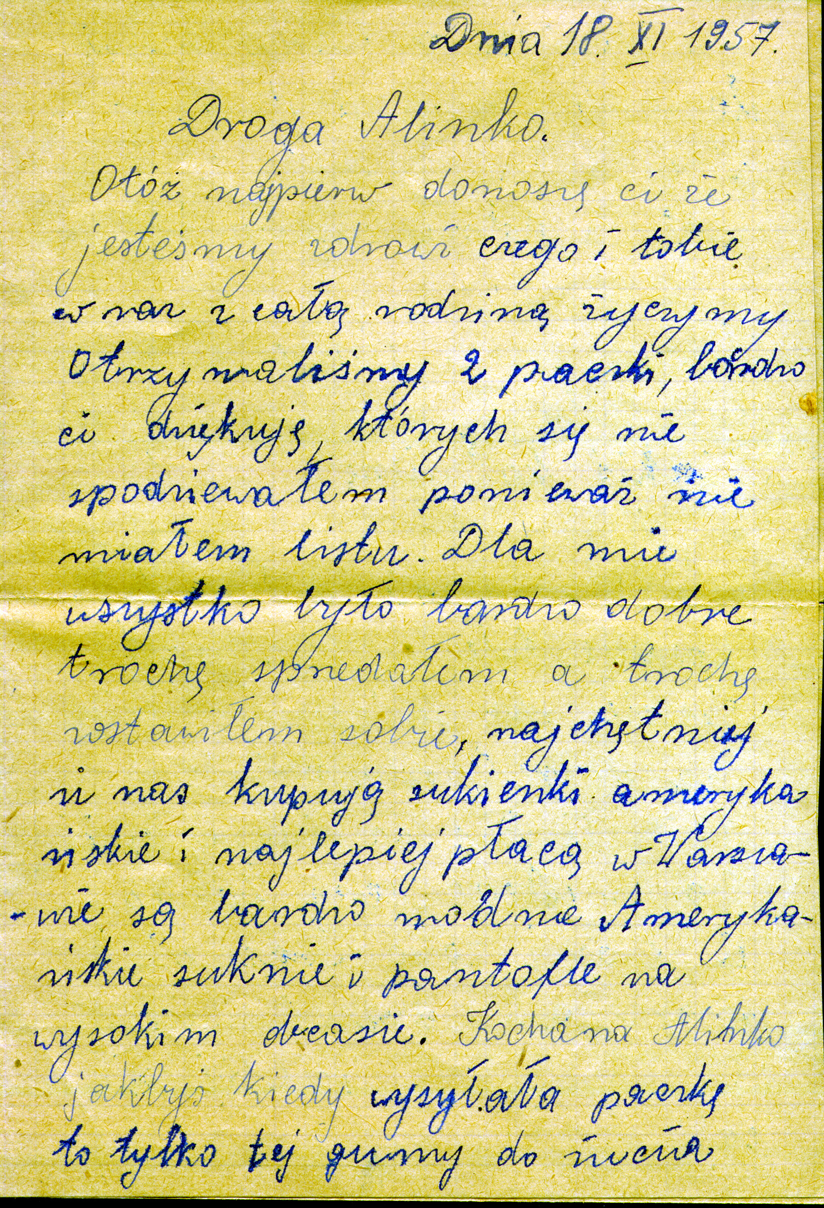 Karol Ciarczynski - Letter from Poland 1957 _page 1_.jpg