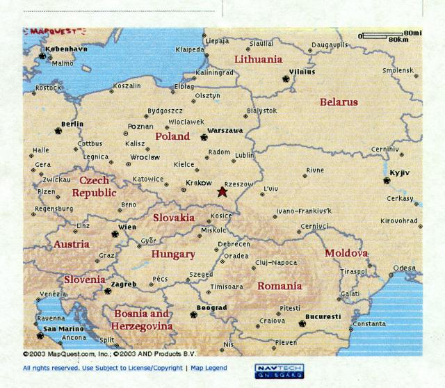 Budziwoj Poland Map 1.jpg