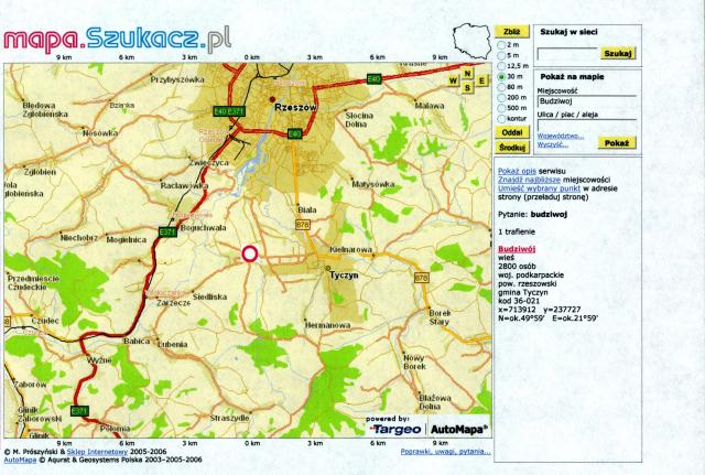 Budziwoj Poland Map 3.jpg