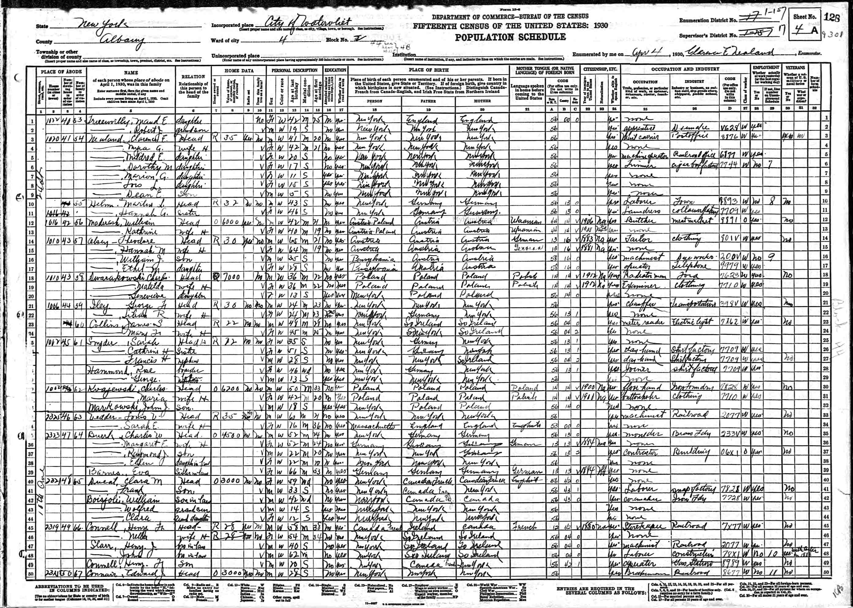 1930 Census - Krajewski Charles.jpg