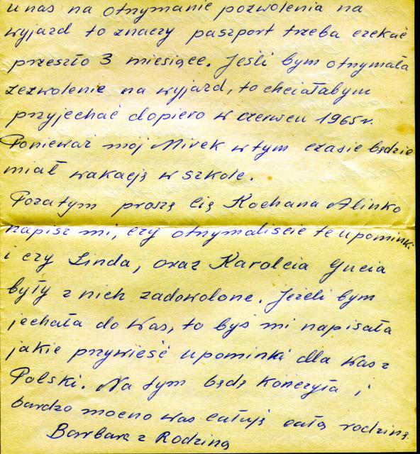 Barbara Kiszczak - Letter from Poland _page 3_ 1964.jpg