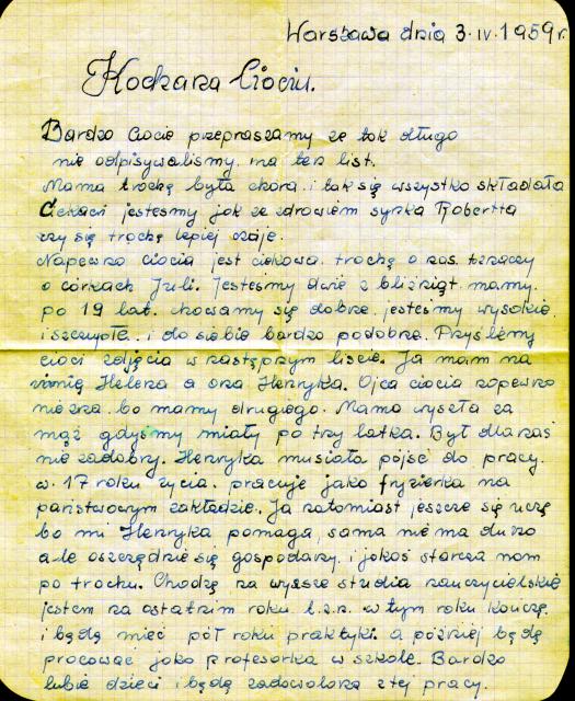 Helena Bruze - Letter from Poland _front_ 1959.jpg