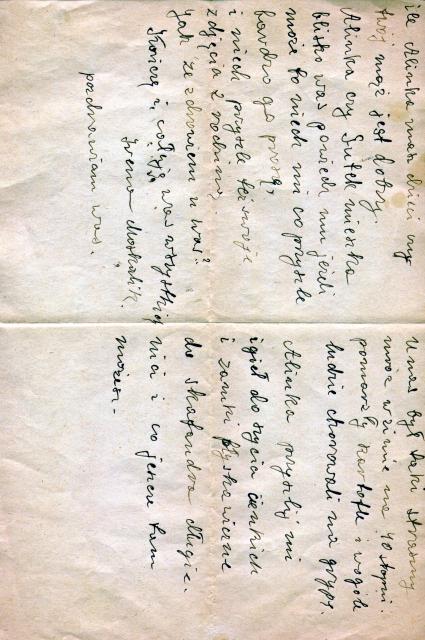 Irena Ciarczynska - Letter from Poland Mach 1954 _pageS 2-3_.jpg