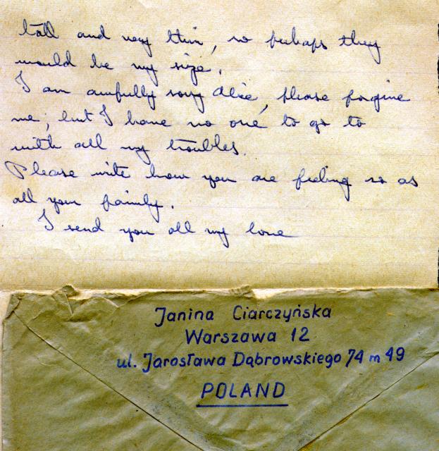 Janina Ciarczynska - Letter from Poland _back_.jpg