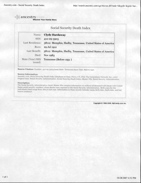 Clyde Ross Hardaway - Social Security Death Index.jpg