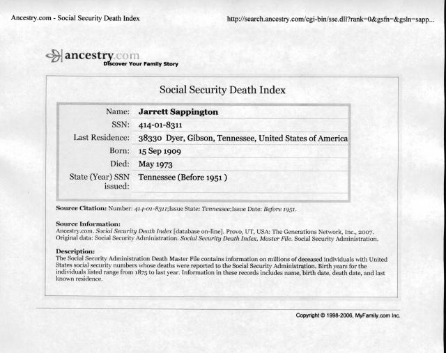 Jarrett Sappington - Social Security Death Index.jpg