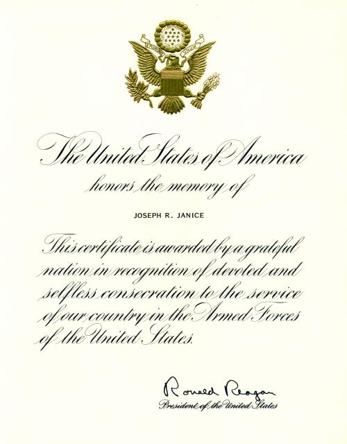 Joseph_R_Janice_Presidential_Certificate.jpg