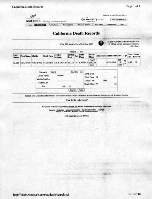 Stanton J Ellis - California Death Record.jpg