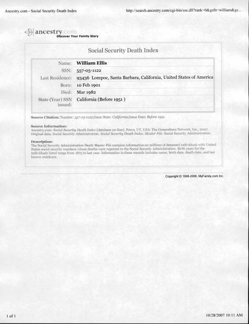 William George Ellis - Social Security Death Index.jpg