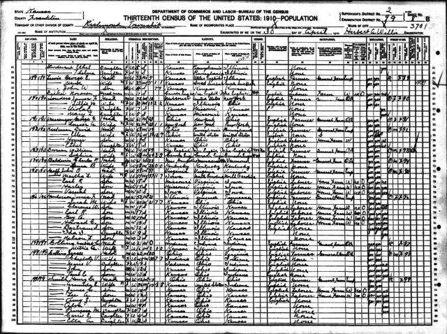 1910 census - Collins Herbert C.jpg